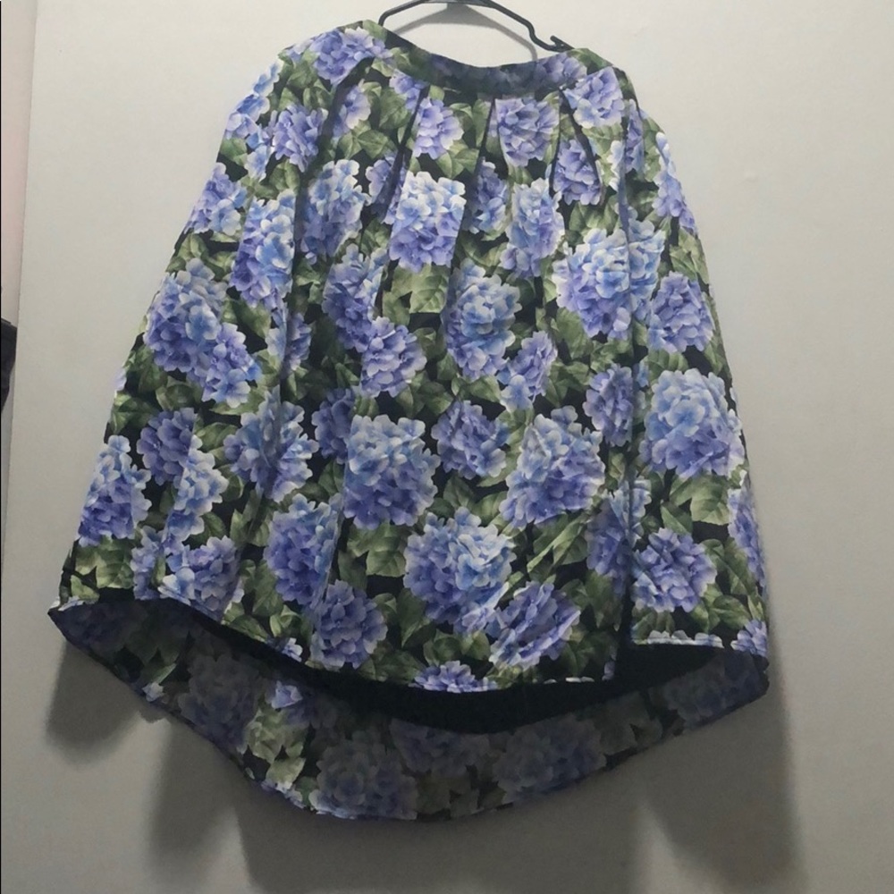 Floral High Waisted Skirt